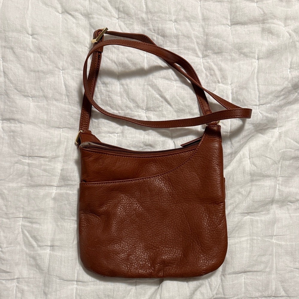 Margot Brown Crossbody Bag